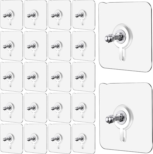 Multi-Purpose Wall Mount Hooks(Pack of 10)