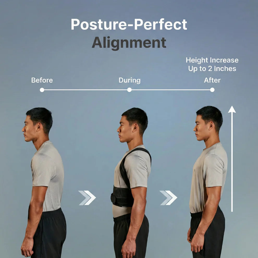 Adjustable Back Posture Corrector Belt Unisex